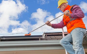 Castle Bytham soft wash roof cleaning